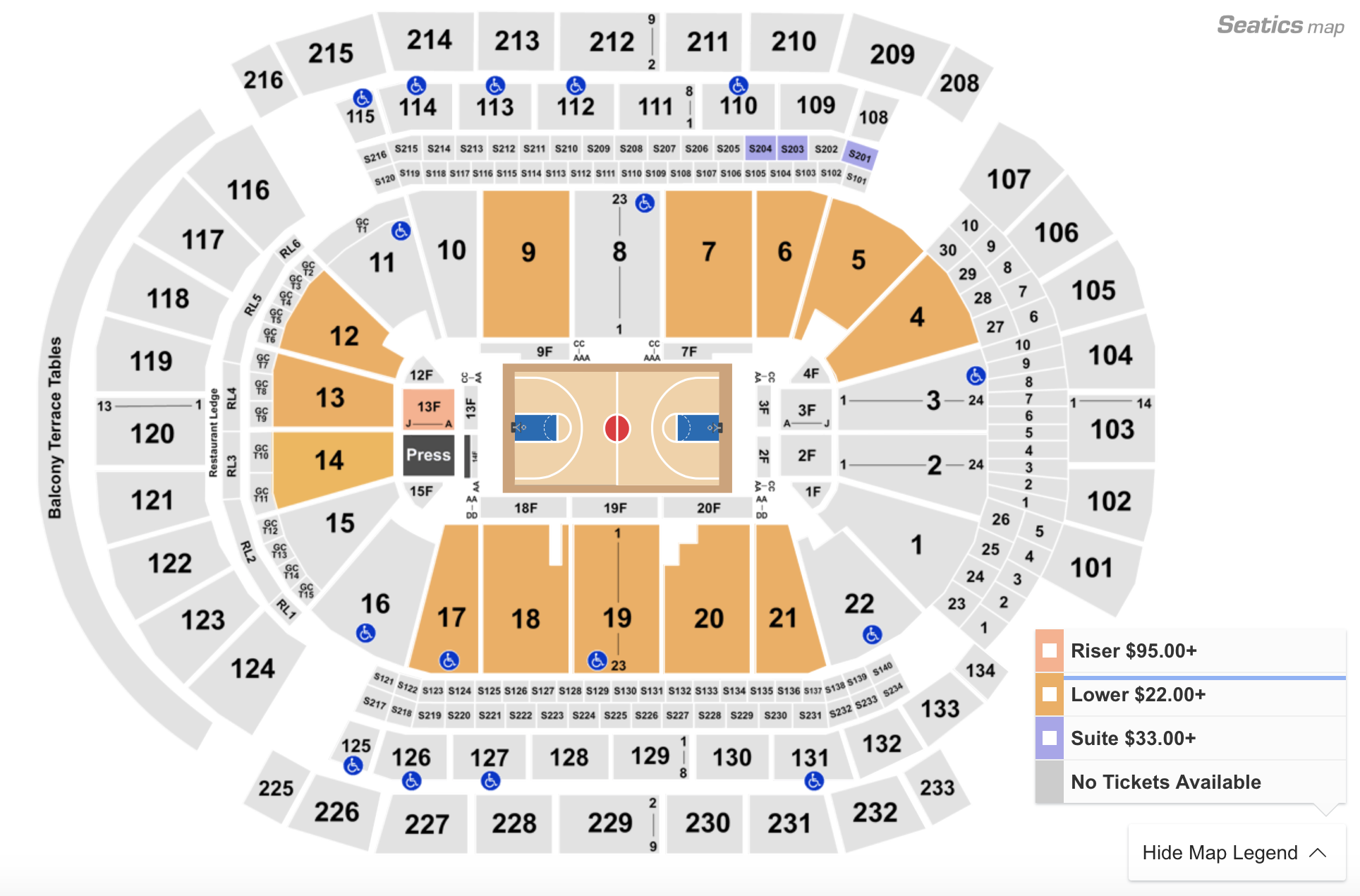 Prudential Center Seating Chart Suite 234 Matttroy